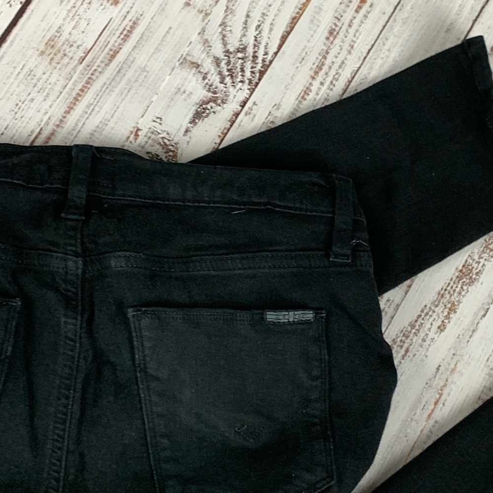 Hudson “NICO” midrise super skinny black jeans 28 - Picture 8 of 12